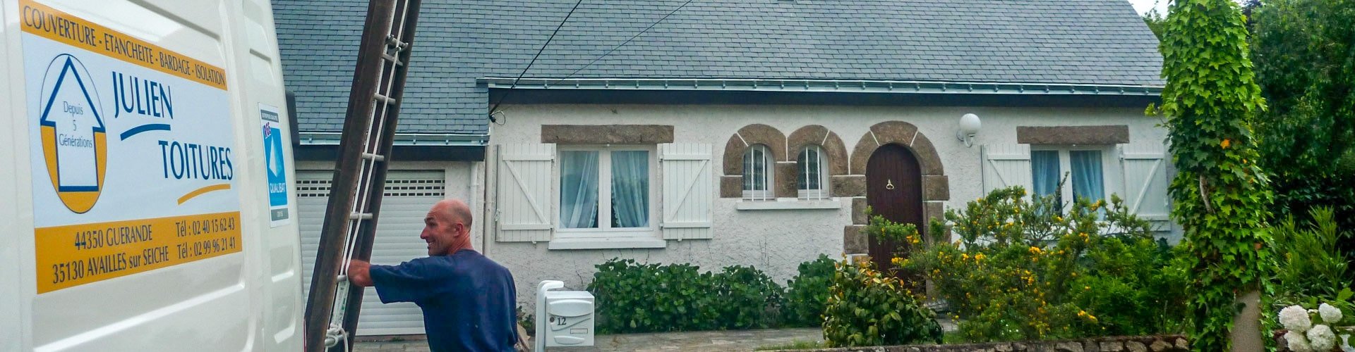 Julien Toitures couvreur zingueur à Guérande