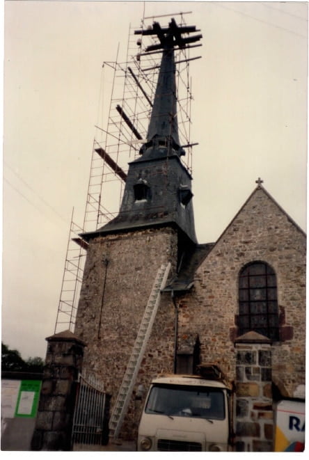 Couvreur Clocher de Drouges