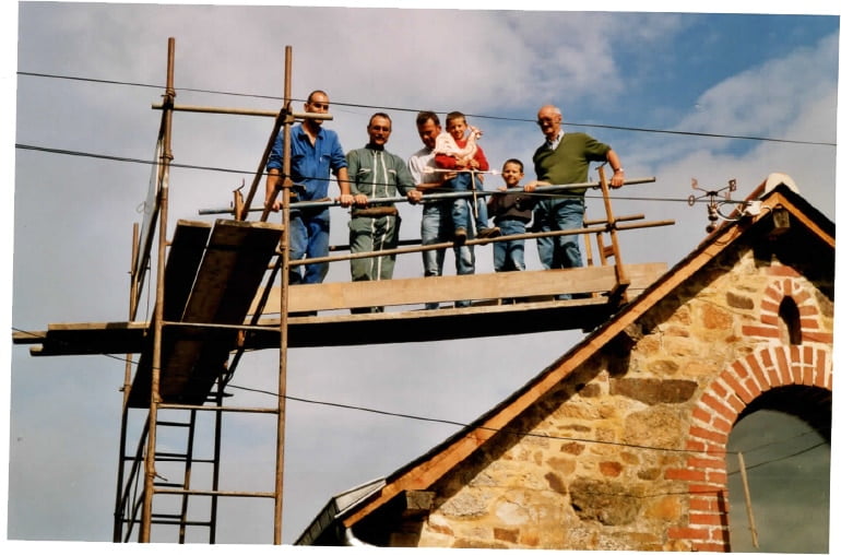 3 générations de couvreurs